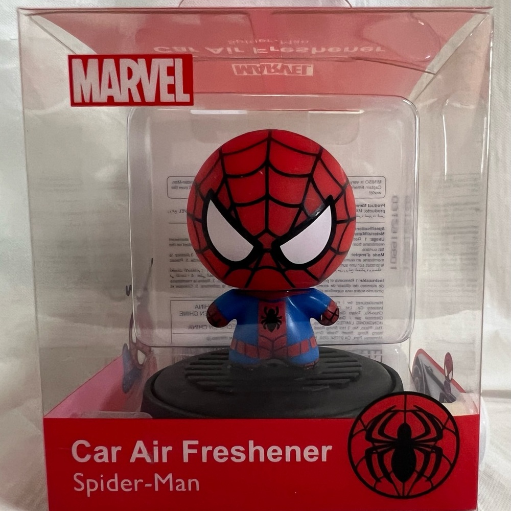 Miniso Marvel Spider Man Bobble Head Car Air Freshener